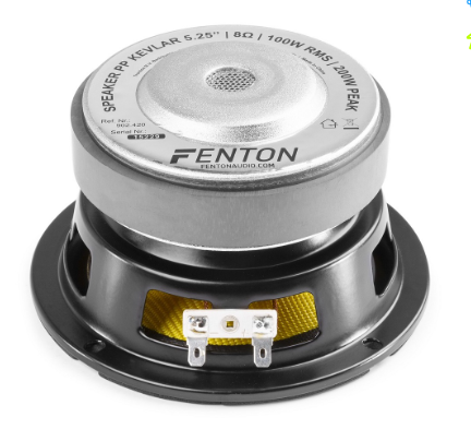 Altifalante 5,25" 250W 8ohm (Cone Kevlar) - FENTON