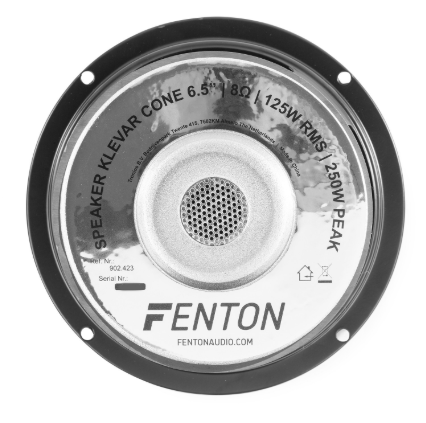 Altifalante 6,5" 250W 8ohm (Cone Kevlar) - FENTON