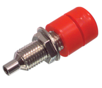 Alvéolo comprido 4mm Vermelho