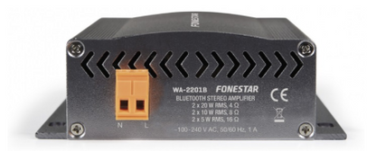 Amplificador Stéreo Bluetooth 2x 20W RMS - FONESTAR