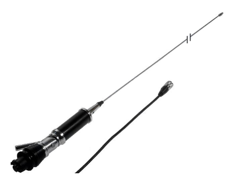 Antena CB 5dBi 1500W - 1,95 mts