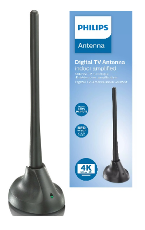 Antena Interior Amplificada SDV5100/12 VHF/UHF 18dB - PHILIPS
