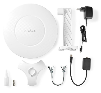 Antena Interior/Exterior TDT DVB-T/T2 28dB LTE700 p/ Auto-Caravana - NEDIS