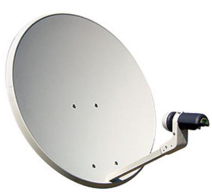 Antena Parabólica 80cm c/ Pé