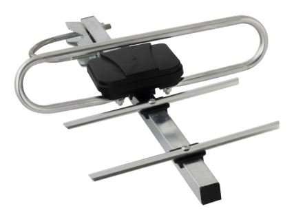 Antena TDT UHF Compacta 9~12dB c/ Ficha F (38cm) - ESPERANZA
