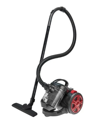 Aspirador Ciclónico Compacto AS600 700W (Preto/Vermelho) - MUVIP