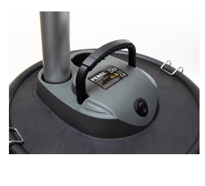 Aspirador de Cinzas 1200W 20L (Preto/Cinzento) - PEREL