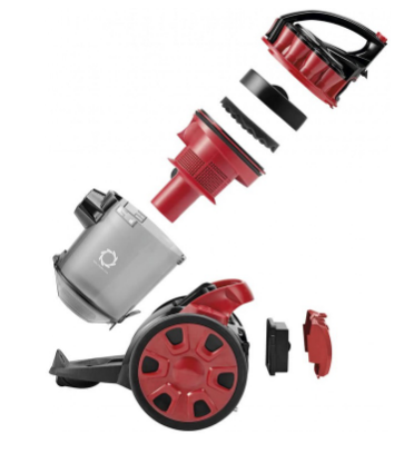 Aspirador s/ Saco 1684FL 700W (Preto/Vermelho) - FLAMA