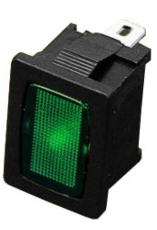 Avisador 12VDC Verde