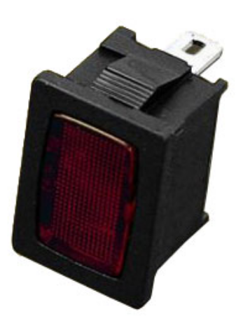 Avisador 12VDC Vermelho