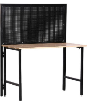 Bancada de Trabalho Dobrável (146 x 122 x 54 cm)
