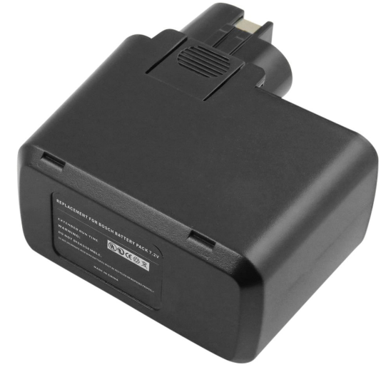 Bateria Compatível GBM 7,2, GDR50 7,2V Bosh (3000mAh)