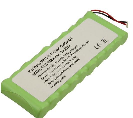 Bateria Compatível WDT-S RT2-SF G2/G3/G4 12V Roto (2200mAh)