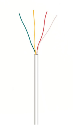Bobine Cabo de Alarme 4 Condutores [4x 0,22mm²] sem Blindagem - 100 mts