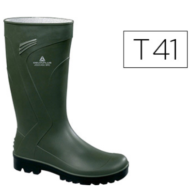 Bota Deltaplus De Seguranca Jouca Pvc Verde Formato 41 - DELTAPLUS