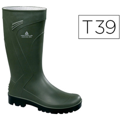 Bota Deltaplus de Seguranca Jouca Pvc Verde Formato 39 - DELTAPLUS
