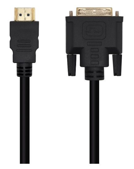 Cabo Adaptador DVI Macho - HDMI Macho (3 mts) - AISENS