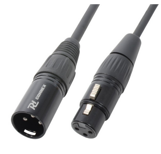 Cabo Canon Macho - Canon Fêmea Balanceado (12 mts) - Power Dynamics CONNEX