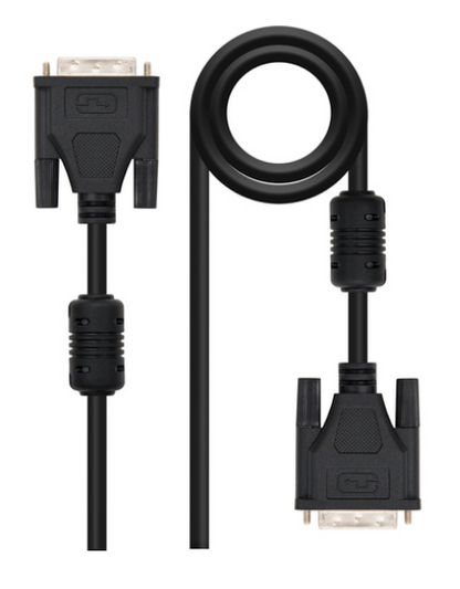 Cabo DVI Macho - DVI Macho (5 mts) - Nanocable
