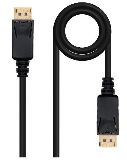 Cabo DisplayPort Macho - DisplayPort Macho 20 Pinos (50cm) - Nanocable