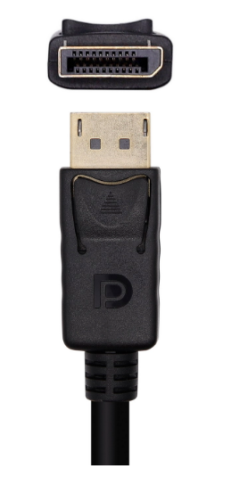 Cabo Displayport V1.2 Macho - Macho 4K 60Hz (1 metro) - AISENS