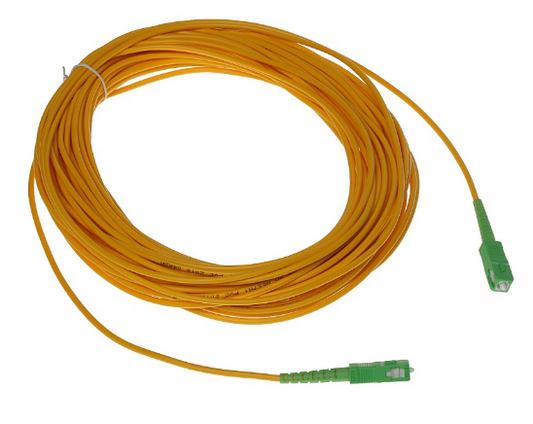Cabo Fibra MONOMODO SC/APC <-> SC/APC - 30 mts