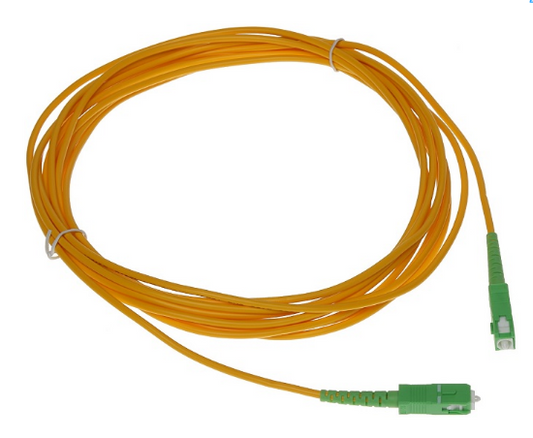 Cabo Fibra MONOMODO SC/APC <-> SC/APC - 5 mts