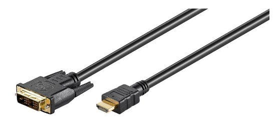 Cabo HDMI Macho - DVI-D Macho (2 mts) - GOOBAY