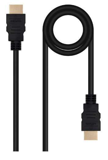 Cabo HDMI Macho - HDMI Macho Preto (0.5m) - NANOCABLE