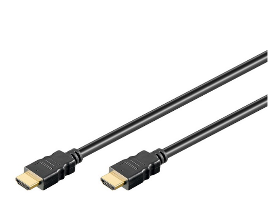 Cabo HDMI Macho-Macho 2.0 4K UltraHD 2160p Dourado (1 metro) - GOOBAY