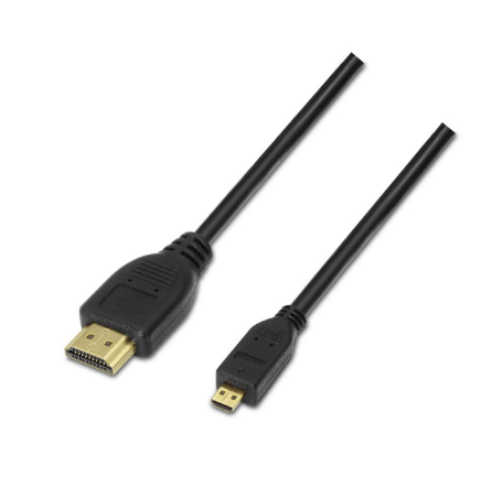 Cabo HDMI Macho - Micro HDMI Macho 3D (1,8 mts) - AISENS