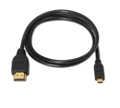 Cabo Micro HDMI - HDMI V1.4 Dourado (1,5 mts) - GOOBAY