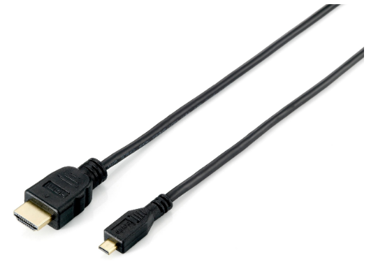 Cabo HDMI Macho -> MicroHDMI Macho 3D (2 mts) - EQUIP
