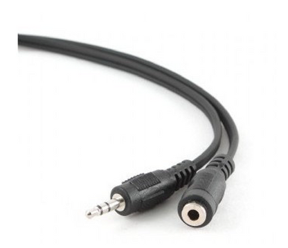 Cabo Jack 3,5mm Macho - Jack 3,5mm Femea (1,5 mts) - GEMBIRD