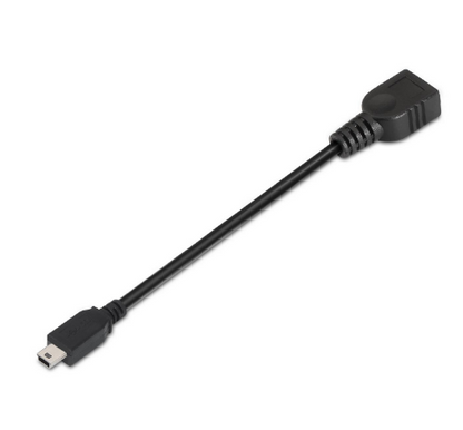 Cabo Mini USB Macho - USB Fêmea 2.0 (15cm) - AISENS