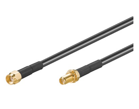 Cabo RP-SMA Macho - RP-SMA Femea (10 mts)