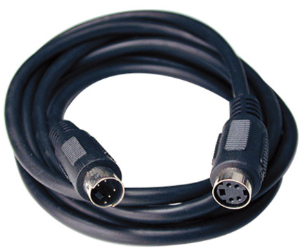 Cabo S-Video Macho -> S-Video Femea (2 mts)