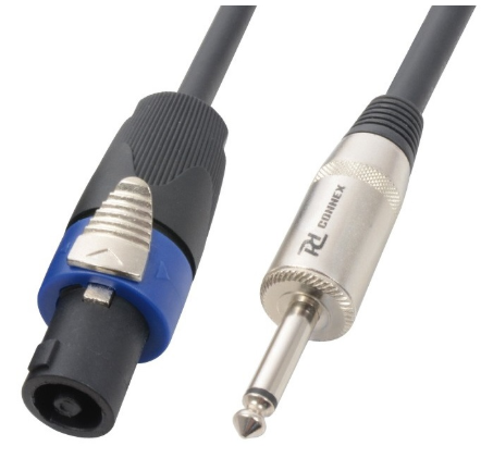Cabo Speakon Macho - Jack 6,5mm Mono Macho (10 mts) - Power Dynamics Connex
