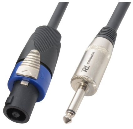 Cabo Speakon Macho - Jack 6,5 mm Mono Macho (5 mts) - Power Dynamics CONNEX