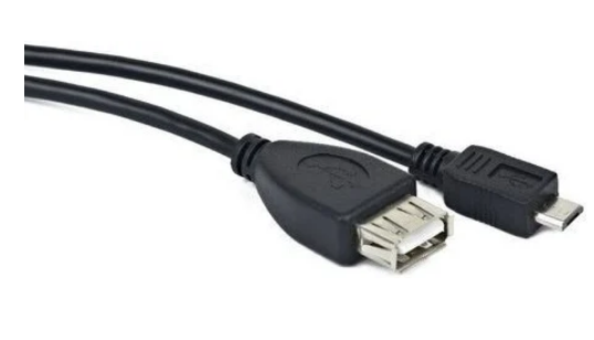 Cabo USB A Fêmea - Micro USB Macho (15cm) - LANBERG