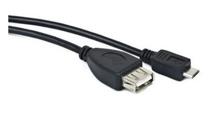 Cabo USB A Fêmea - Micro USB Macho (15cm) - LANBERG
