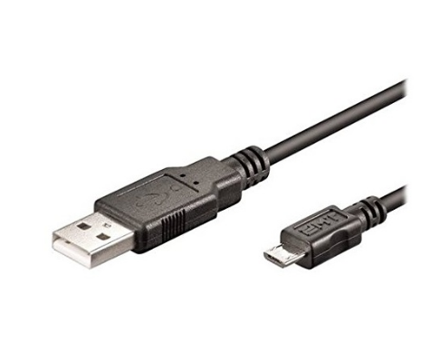 Cabo USB A Macho - Micro USB B Macho 2.0 (1 metro) - EWENT