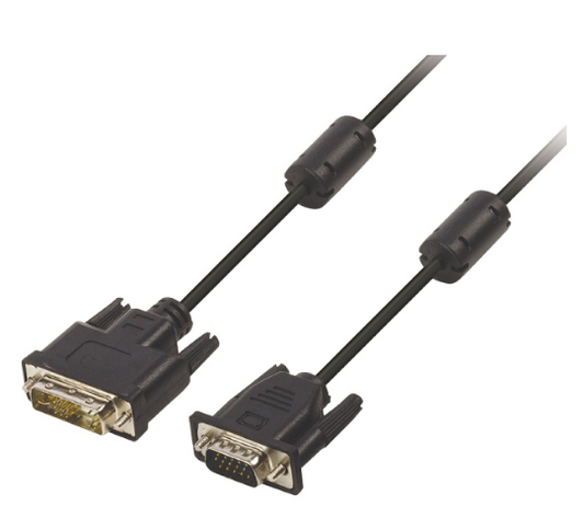 Cabo VGA Macho - DVI A Macho (2 mts)