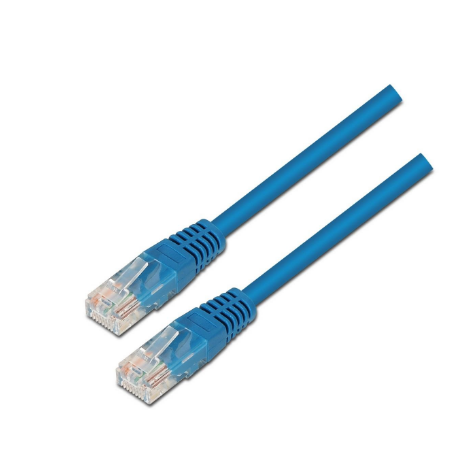 Cabo de Rede RJ45 Cat5e UTP Azul (50cm) - AISENS