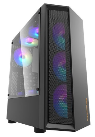 Caixa ATX p/ PC Melody (Preto) - DARKFLASH