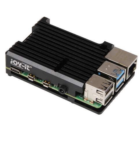 Caixa Alumínio Resistente "BLOCK" p/ Raspberry Pi 4