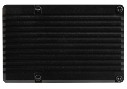 Caixa Alumínio Resistente c/ 2 Ventoinhas "BLOCK ACTIVE" p/ Raspberry Pi 4