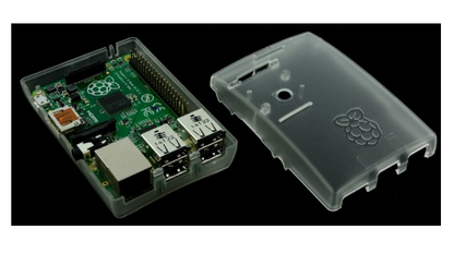 Caixa Transparente + Ventilador para Raspberry Pi Model B+ / Pi 2 B / Pi 3