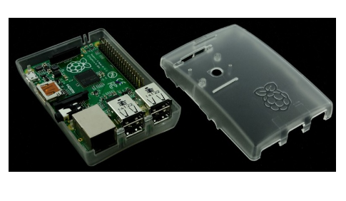 Caixa Transparente + Ventilador para Raspberry Pi Model B+ / Pi 2 B / Pi 3