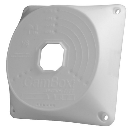 Caixa de Conexões p/ Câmaras Domo (Branco) - CAMBOX